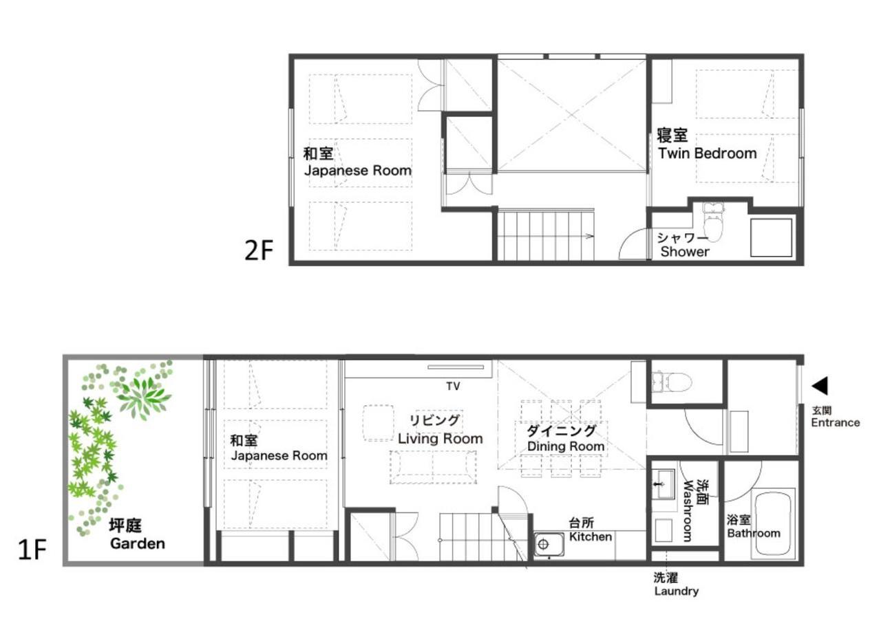 Villa Shimabara Kaiden Machiya House Kioto Exterior foto